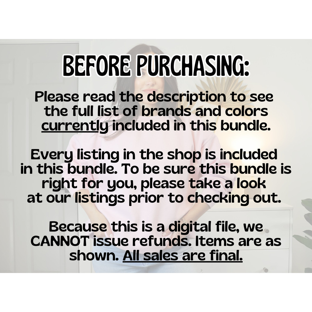 Ultimate Mockup Mega Bundle - High-quality mockups of popular shirts like Bella Canvas, Gildan, and Comfort Colors - 6.jpg