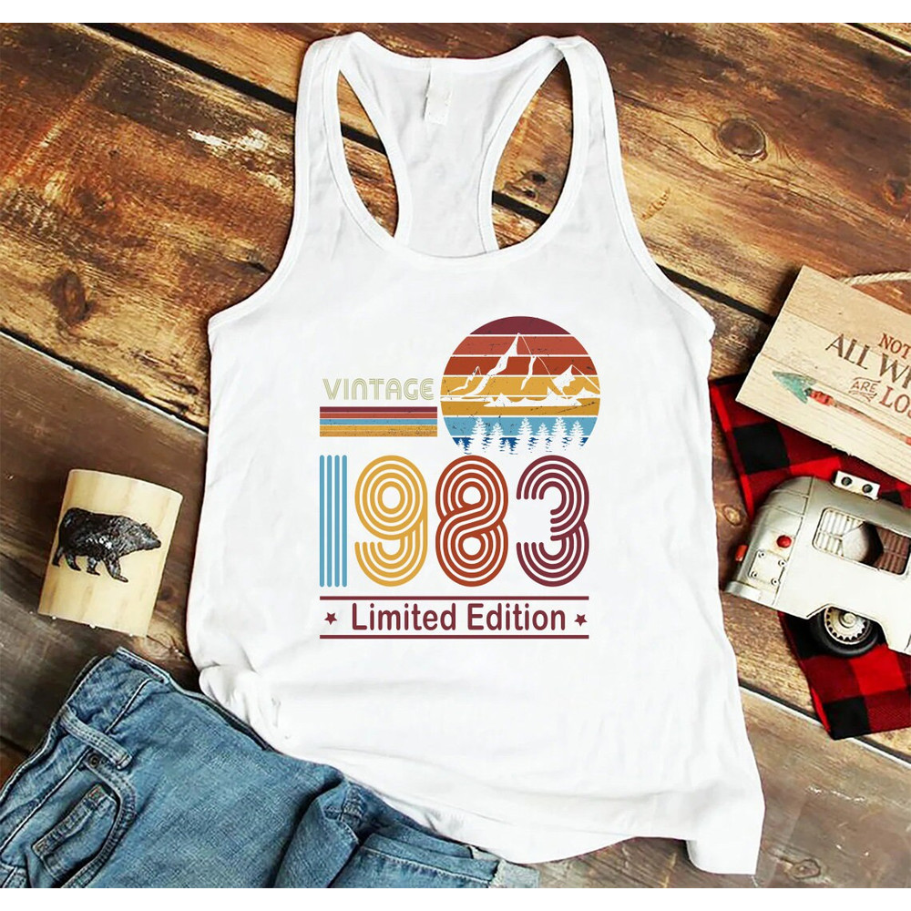 Vintage 1983 Shirt,40th Birthday Group Party Shirts,Custom Group Matching Birthday T-Shirt,Personalize Birthday Party Group T-Shirts - 2.jpg