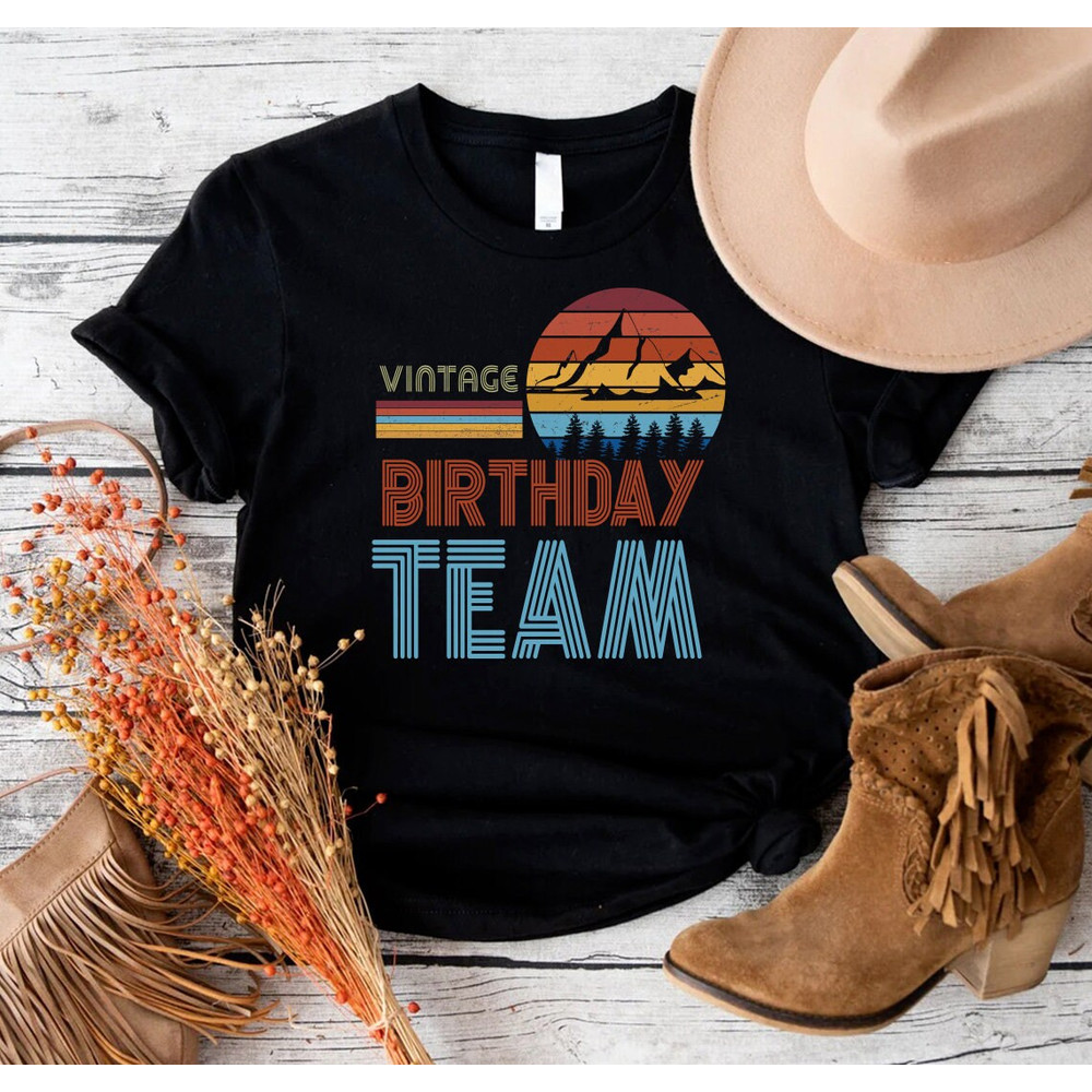 Vintage 1983 Shirt,40th Birthday Group Party Shirts,Custom Group Matching Birthday T-Shirt,Personalize Birthday Party Group T-Shirts - 3.jpg