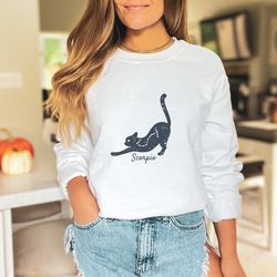 zodiac horoscope cat mom sweatshirt, zodiac sign s
