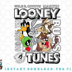 looney tunes wiley, bugs, taz, marvin the martian png, sublimation, digital download