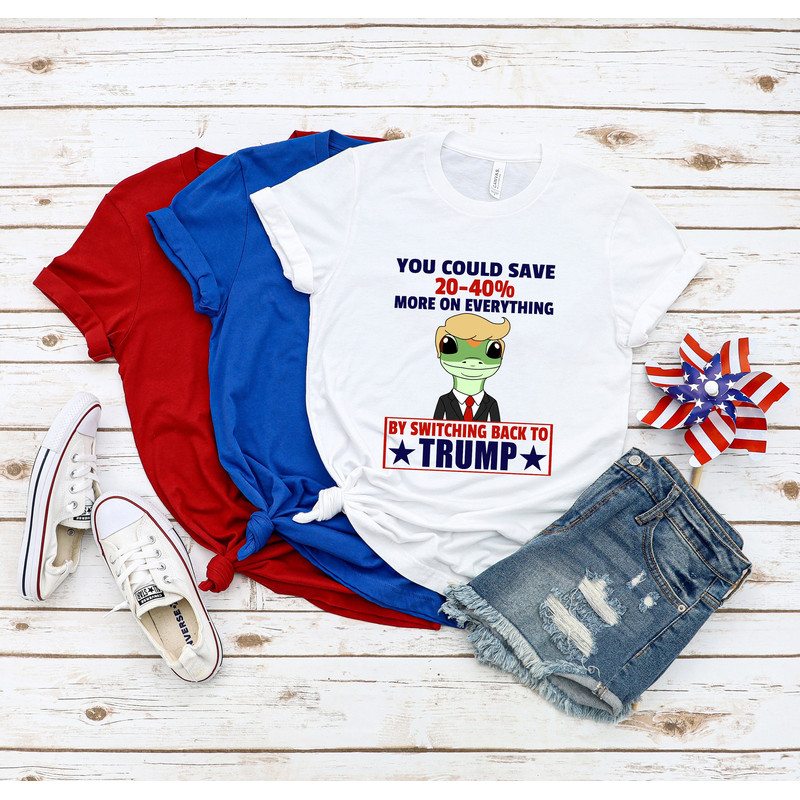 By Switching Back To Trump Shirt,Trump 'Merica T-shirt,Trump Funny 4th of July Shirt,Gas Price Down,Great America Funy 4th of July Trump Tee - 1.jpg