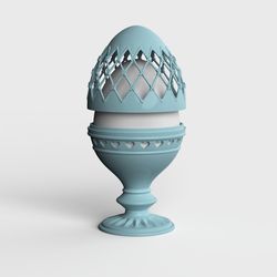 3D Model STL CNC Router file 3dprintable Egg Holder