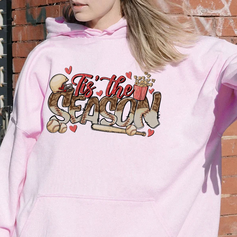 Baseball Tis The Season Shirt, Mom Baseball Shirts, Baseball T Shirt, Mom Baseball Tee, Softball Mom, Baseball Lover Shirt, Game Day Hoodie - 1.jpg