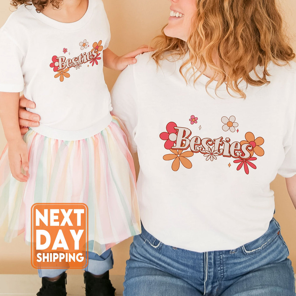 Besties Sweatshirt, Best Friends Shirt, Mommy and Me Shirt, Mom Valentine Sweatshirt , Matching Valentine Shirts - 1.jpg