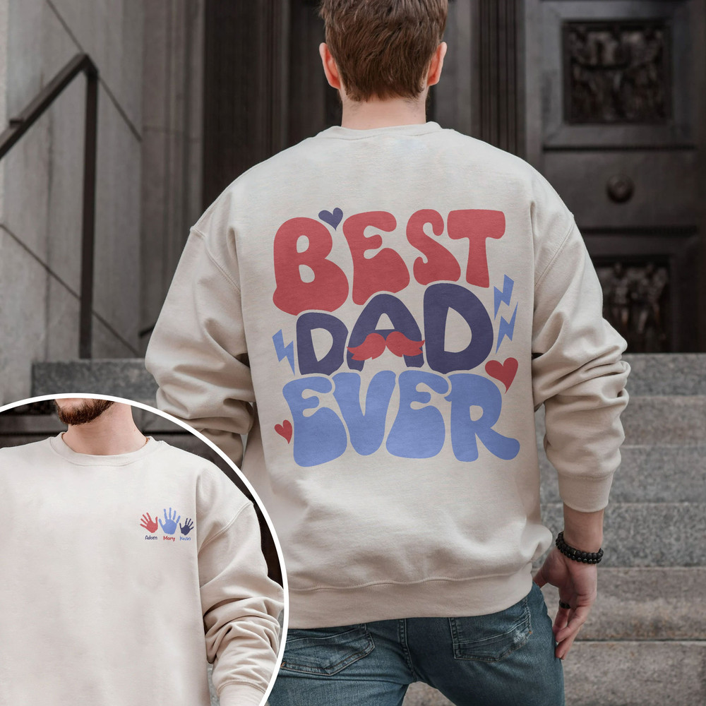 Best Dad Ever Shirt, Custom Dad Shirt With Kids Names Shirts, Custom Kids Names Shirt, Father’s Day Shirt, Cool Dads Club T Shirt - 1.jpg