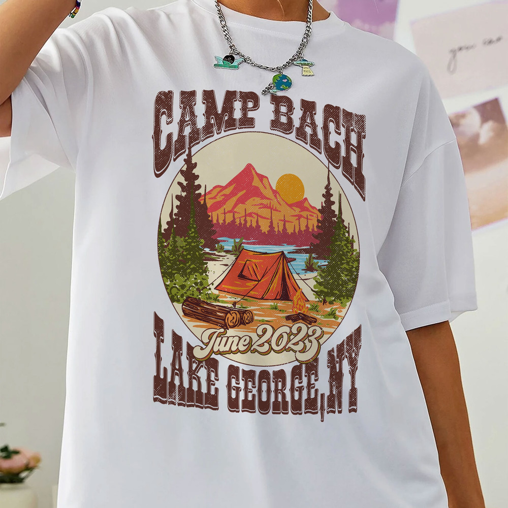 Camp Bachelorette Shirts, Camping Bachelorette Party Shirts, Camp Bach Tee, Custom Name Bridal Party Gift, Camping Bridal Party Shirts - 1.jpg