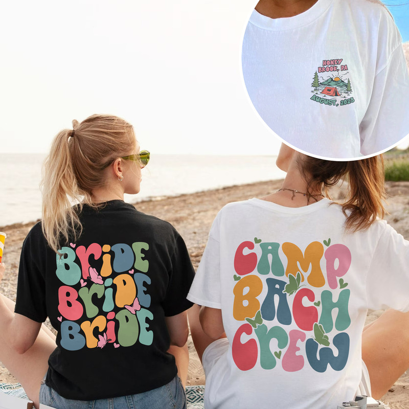 Camp Bachelorette Shirts,Camp Bach Crew,Camping Bachelorette Party, Custom Name Bride Shirt, Bridal Party, Retro Bride Shirt - 4.jpg