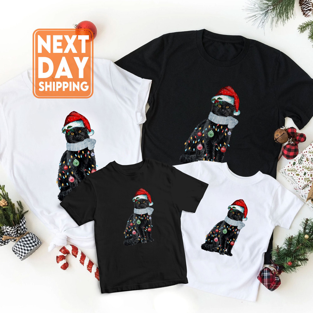 Cat Christmas Sweater, Meowy Christmas Sweatshirt, Happy Cat Year Shirt,Funny Christmas Cat Shirt, Cat Christmas Sweatshirt, Cats Sweatshirt - 5.jpg