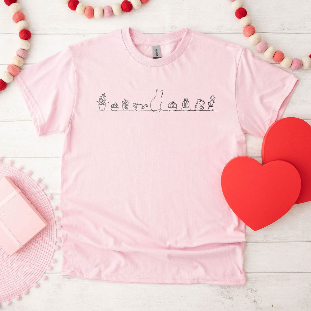 Cat Watering Plants Sweatshirt, Plant Lady Hoodie, Plants Shirt, Gardening T-shirt, Succulents And Cat Hoodie,Cats and Plants Shirts - 4.jpg