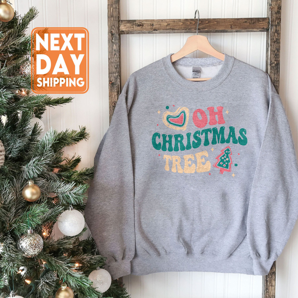Christmas Cake Sweatshirt, Little Debbie Christmas Tree Cake Shirt, Tis The Season, Christmas Tree Shirt, Christmas Baking Team Shirt - 6.jpg