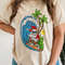 Christmas in July Summer Santa Claus Beach Hawaii Surf T-Shirt - 2.jpg