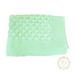 Blanket Knitting Pattern | Baby Blanket Pattern | PDF Knitting Pattern | V56