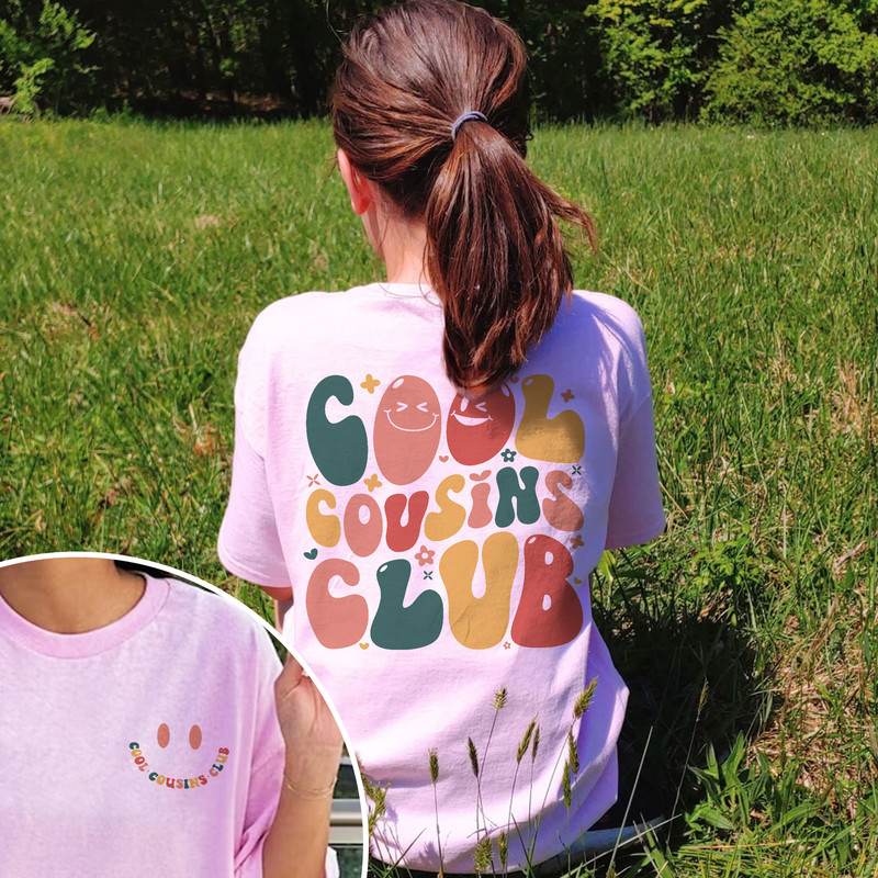 Cool Cousins Club T Shirt, Big Cousin Shirt, Matching Cousin Shirts, Family Shirts, Pregnancy Announcement, Cousin Crew Tee - 4.jpg