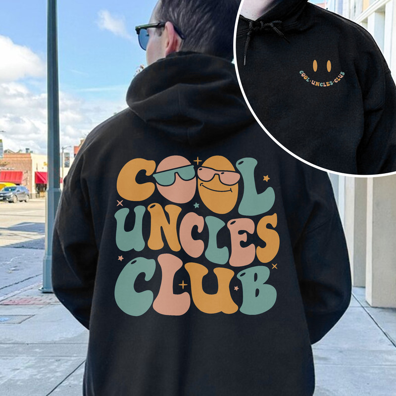 Cool Uncles Club Sweatshirt, New Uncle Shirt, Cool Uncle Tshirt, Uncle Shirts, Uncle Gift, Baby Announcement Shirt, Promoted To Uncle - 6.jpg