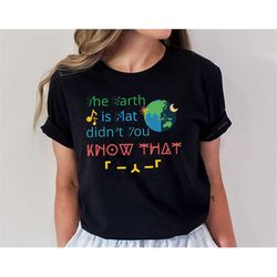 the earth is flat didn't you know that t-shirts, agust d daechwita shirt, agust d world tour shirt, agust d tee, suga sh