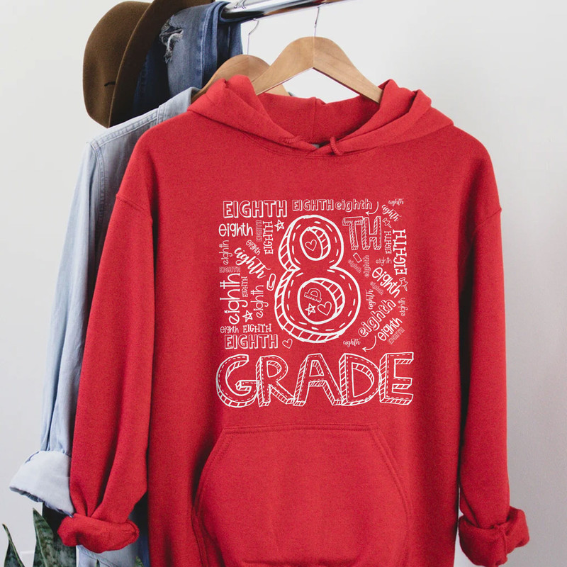 Eighth Grade Teacher, Teacher Grade Gift, 8th Grade Shirt, eighth Grade Shirt, 8th Grade Team, 8th Grade Grad Gift, Teacher Squad Shirts - 3.jpg