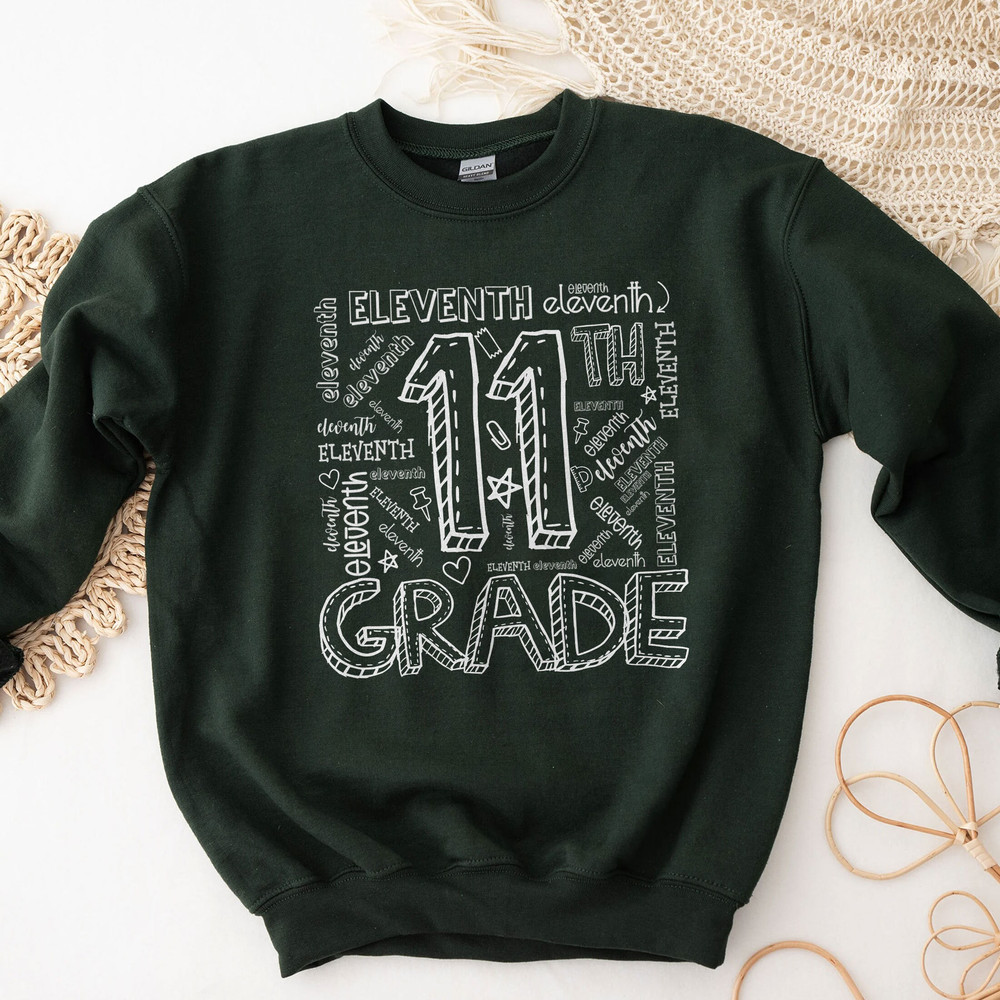 Eleventh Grade Teacher, Teacher Grade Gift, 11th Grade Shirt, eleventh Grade, 11th Grade Team, 11th Grade Grad Gift, Teacher Squad Shirts - 1.jpg