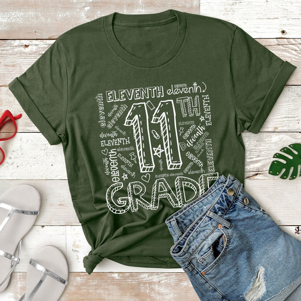 Eleventh Grade Teacher, Teacher Grade Gift, 11th Grade Shirt, eleventh Grade, 11th Grade Team, 11th Grade Grad Gift, Teacher Squad Shirts - 5.jpg