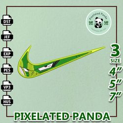 nike piccolo embroidery design file, dragon ball anime embroidery design, machine embroidery design file, instant downlo