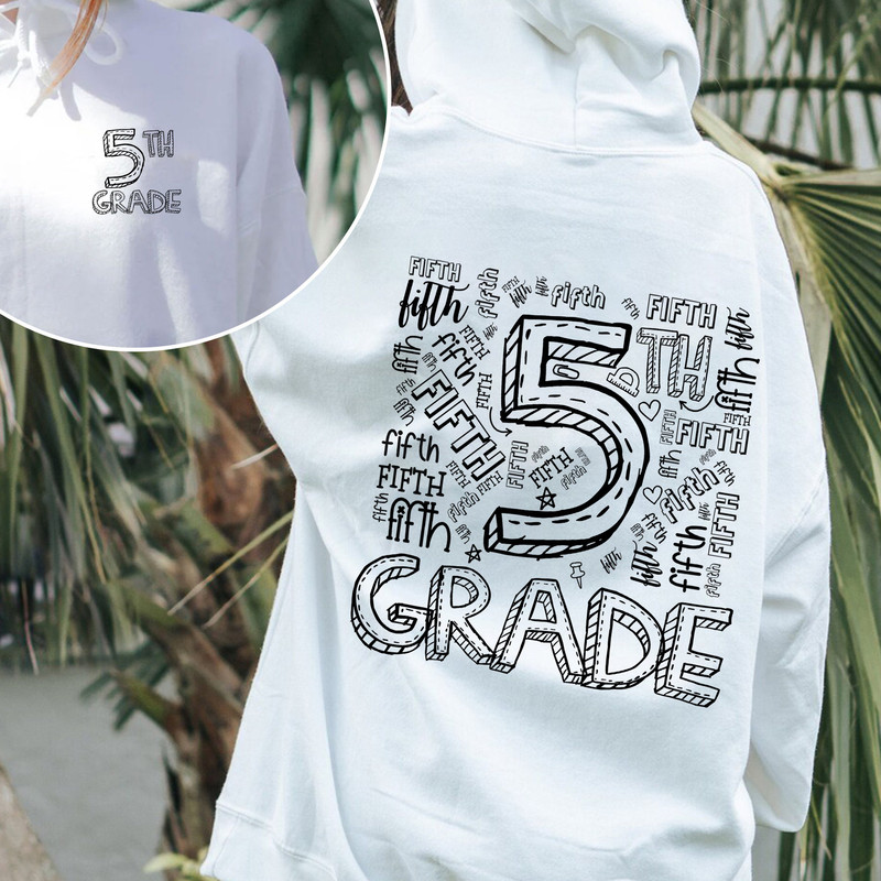 Fifth Grade Teacher, Teacher Grade Gift, 5th Grade Shirt, fifth Grade Shirt, 5th Grade Team Shirt, 5th Grade Grad Gift, Teacher Squad Shirts - 4.jpg