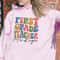 First Grade Teacher Custom Shirt, 1st Grade Teacher Custom Name Shirt, Peace Out First Grade, Custom Teacher Shirts,Back To School TShirt - 3.jpg