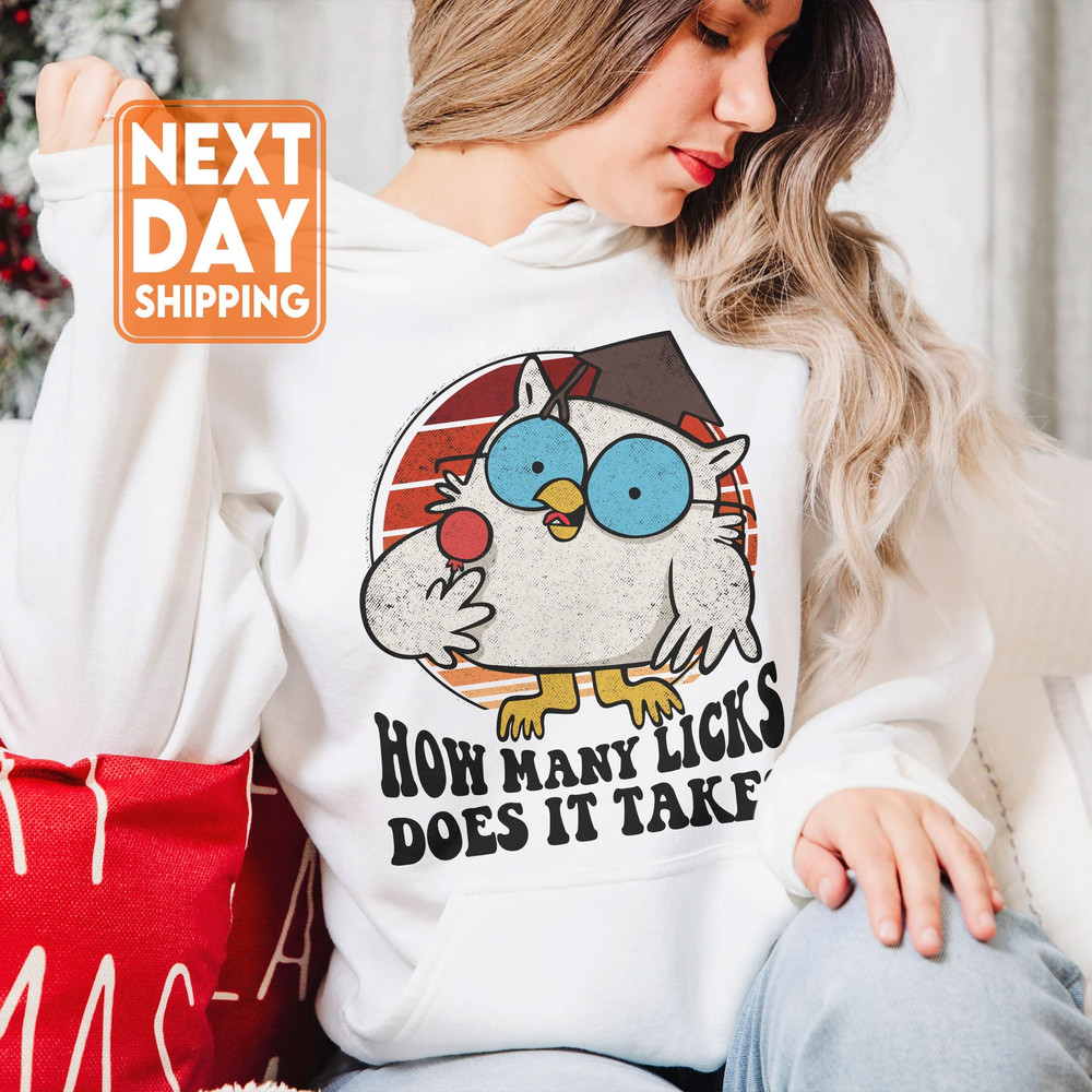 Funny Owl How Many Licks Does It Take Retro Vintage Sweatshirt, Funny Gift For Christmas, Gift For Women, Funny Christmas Sweater - 1.jpg
