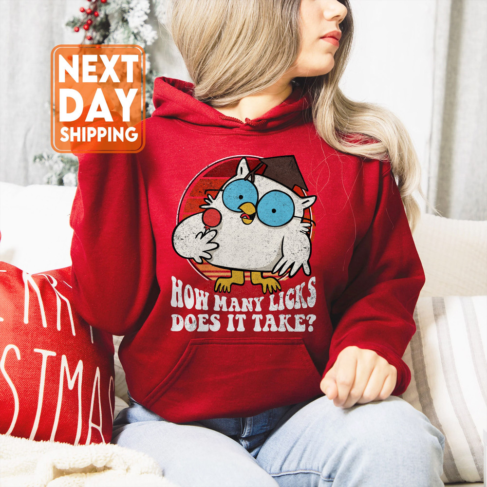 Funny Owl How Many Licks Does It Take Retro Vintage Sweatshirt, Funny Gift For Christmas, Gift For Women, Funny Christmas Sweater - 4.jpg