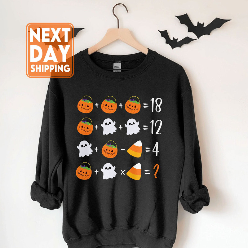 Halloween Order of Operations Quiz Math Teacher Sweatshirt , Funny Gift For Teacher, Teacher Squad Shirts, Retro Teacher Hoodie - 3.jpg