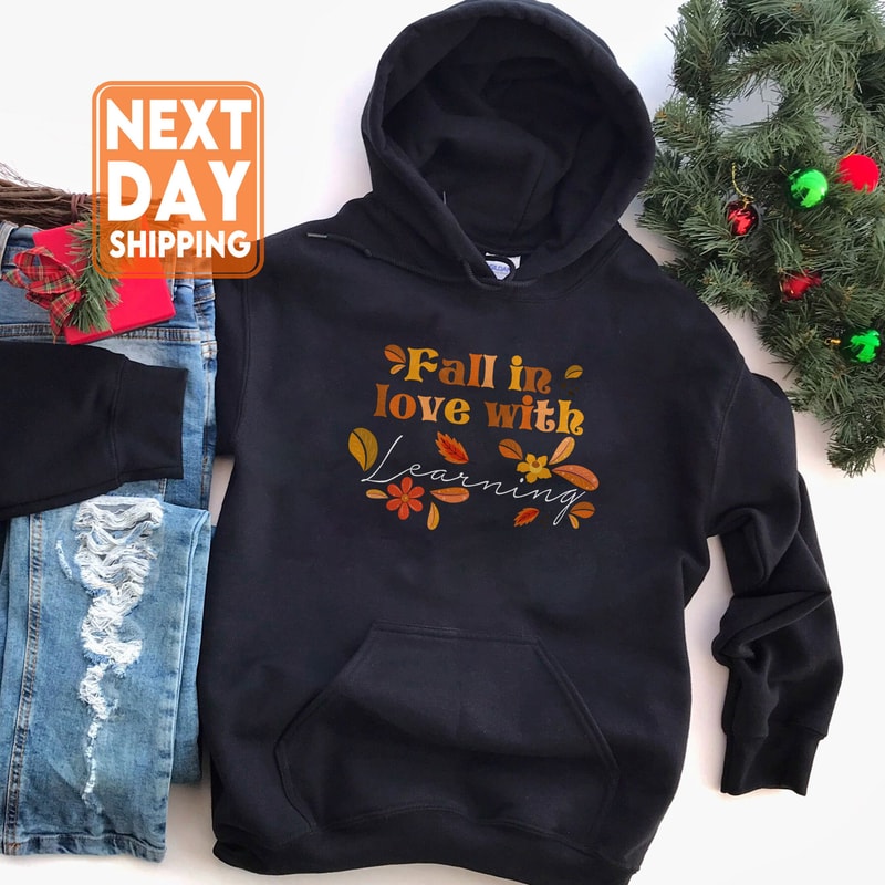 Halloween Sweatshirt, Spooky Teacher Shirt, Teacher Shirts, Teacher Halloween Shirts, Retro Halloween Teacher, Kindergarten Teacher Hoodie - 2.jpg