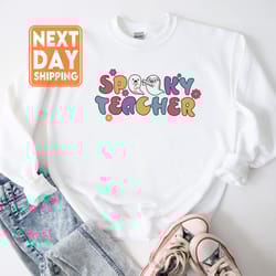 halloween sweatshirts, spooky teacher shirt, teacher hoodie, teacher halloween shirts