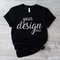 Black Bella Canvas Shirt Mockup 3001 Tshirt Mock Up Stock Photo Tee Mockup SVG Mockup Sublimation JPG Digital Download - 1.jpg