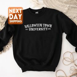 halloweentown university sweatshirt , halloween town crewneck sweatshirt, halloweento