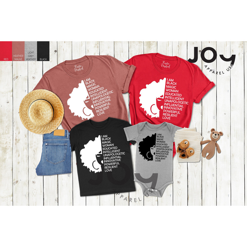 Black Magic Woman Shirt, BLM Shirt, Black History Month Shirts, Black History Shirt, Black Lives Matter Shirts, Black Pride, Black Queen Tee - 6.jpg