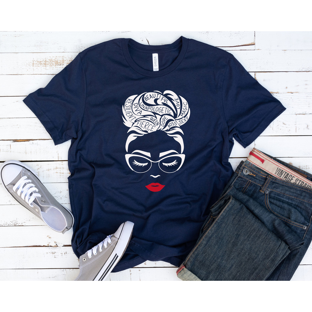 Black Queen Shirt, Women Empowerment, Black Girl Magic, Strong Women, Boss, Black Woman, Afro Woman, Black Girl, Valentines Day Gift - 5.jpg