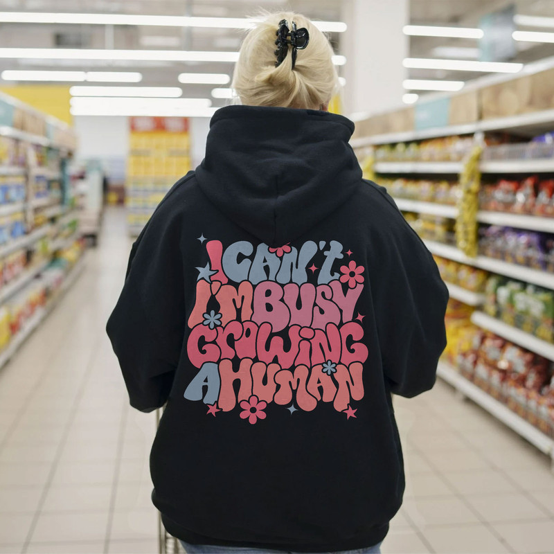 I Can't I'm Busy Growing A Human Sweatshirt, Funny Pregnancy Shirt, Mom Shirt, Pregnant Shirt, New Mom Gift, Mom To Be, Mother’s Day Shirt - 6.jpg