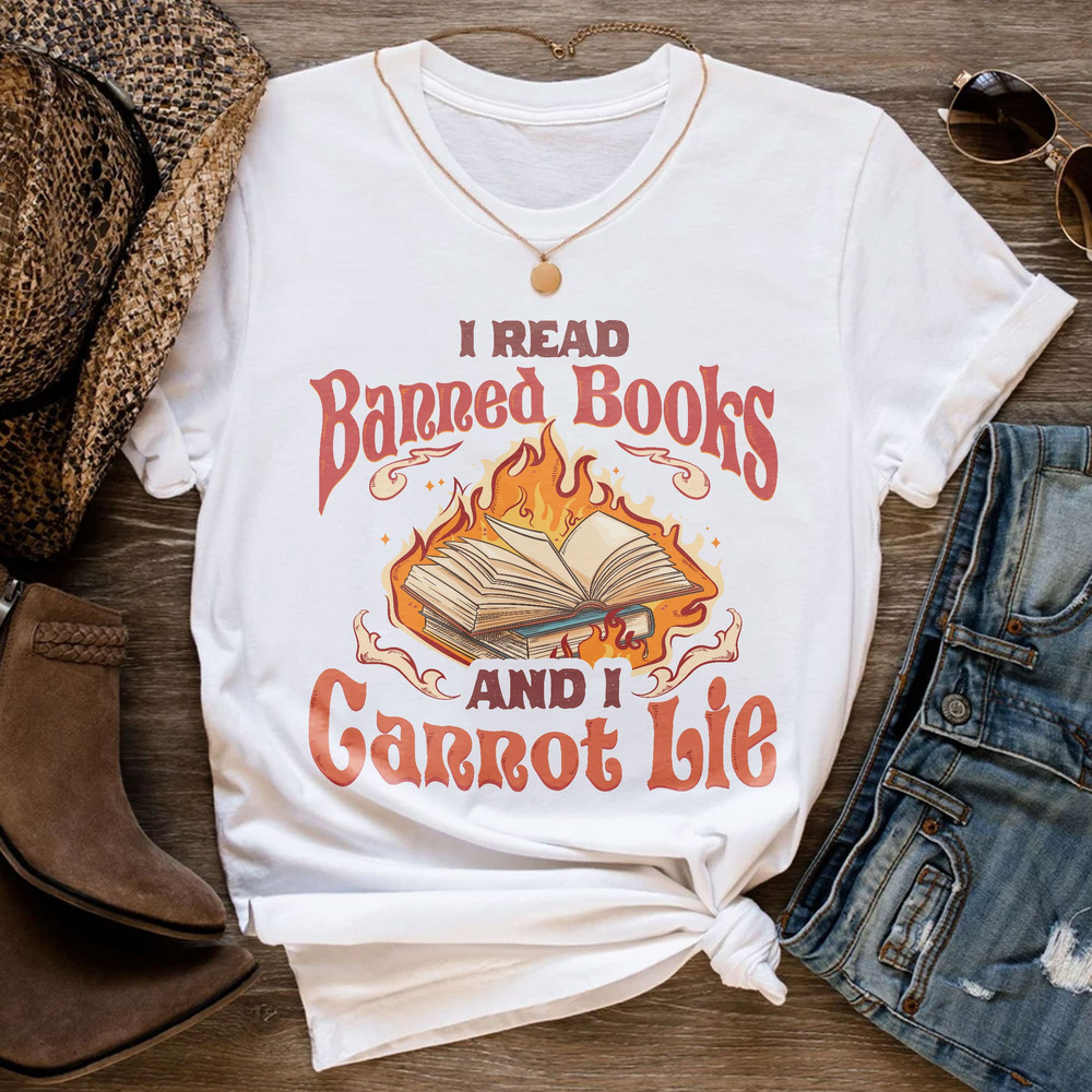 I Read Banned Books Shirt, Reading Books T-shirt, Banned Books Tshirt, Ban Bigots Not Books Shirt, Book Lover Gift - 1.jpg