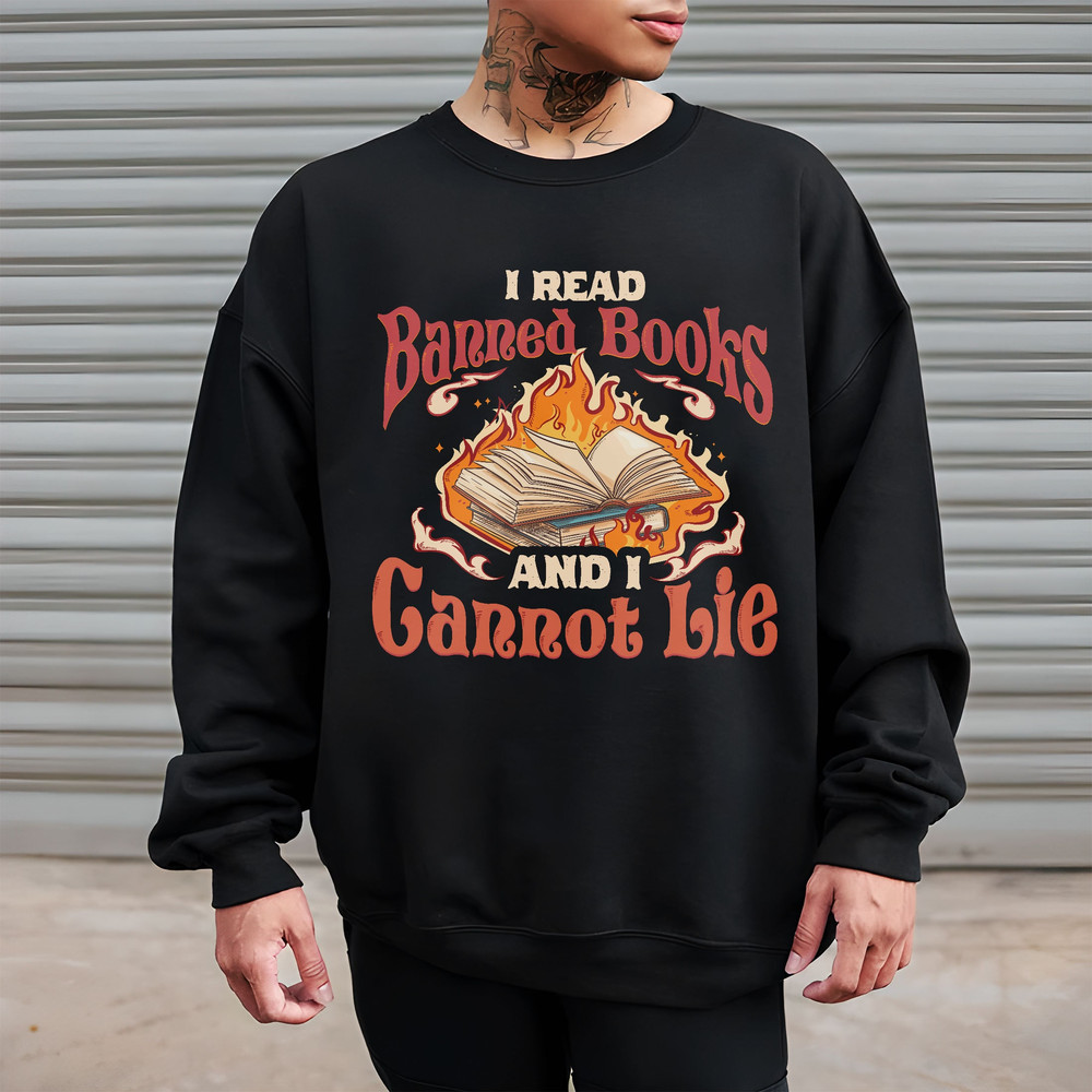 I Read Banned Books Shirt, Reading Books T-shirt, Banned Books Tshirt, Ban Bigots Not Books Shirt, Book Lover Gift - 4.jpg