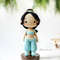 Jasmine crochet amigurumi doll, amigurumi princess doll, crochet Jasmine stuffed doll, amigurumi fairy doll, baby shower gift, birthday gift.jpg