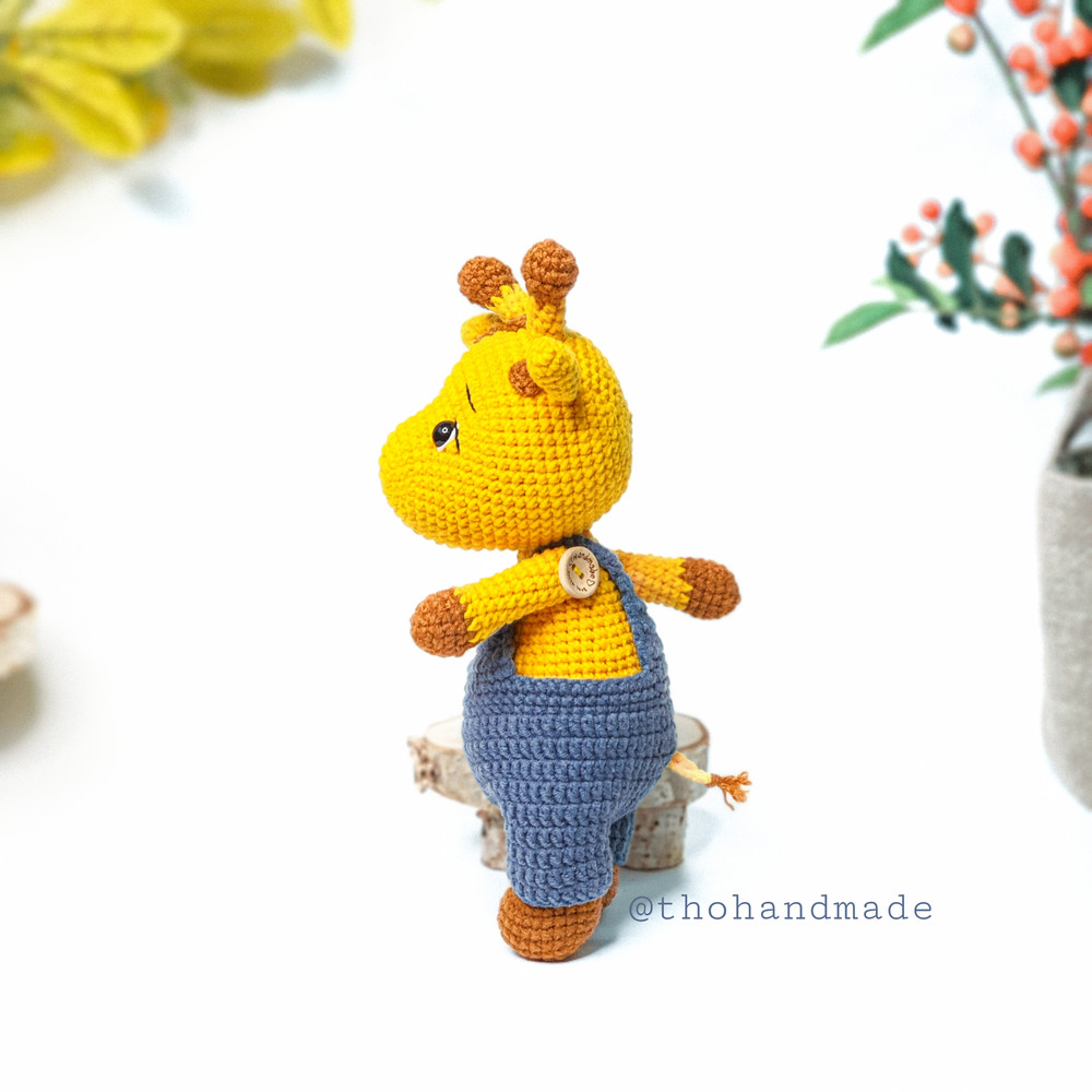 Crochet amigurumi giraffe, amigurumi animal, crochet giraffe cuddle doll, crochet doll for sale, amigurumi giraffe doll stuffed toy (3).jpg