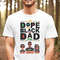 Personalized Dope Black Dad Shirt, New Dad Shirt, Custom Kid Names Shirt, Father's Day Gift, Funny Gifts - 2.jpg