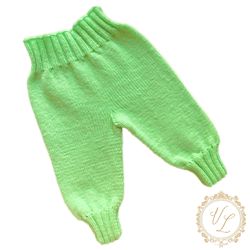 Knitting Pattern Baby Pants | Trousers Pattern | Baby Pants | Newborn Pants | Knit Pants | V18