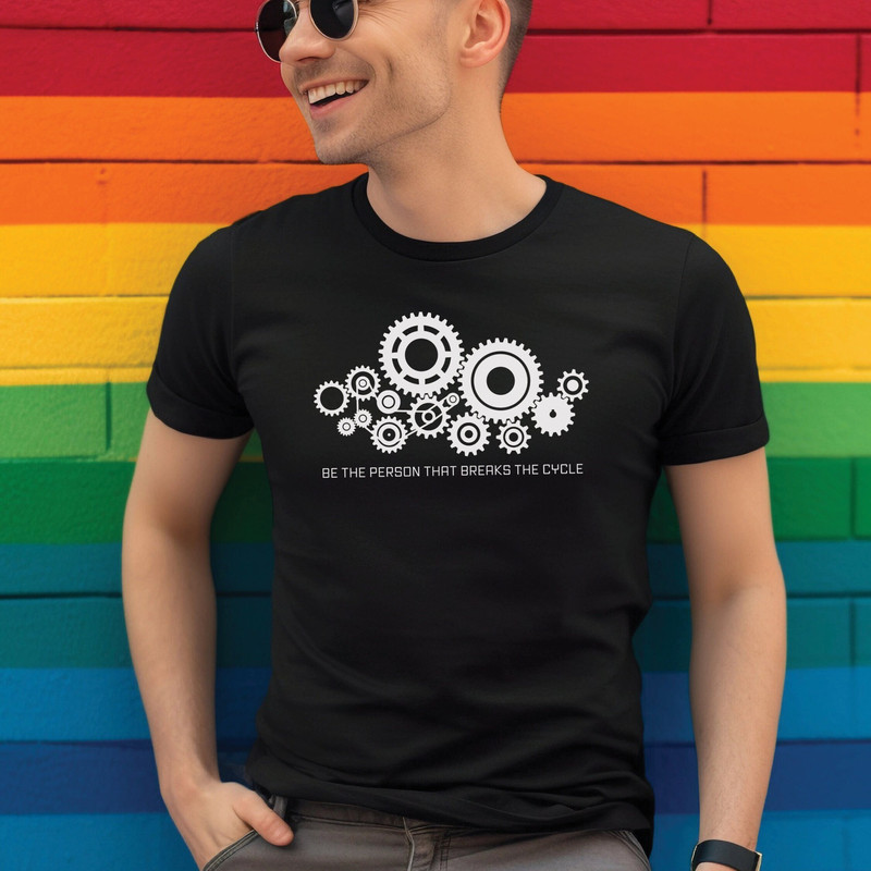 Be the Person that Breaks the Cycle T-Shirt, Make a Difference Shirt, Teacher Gifts, Positivity Tees, Inspirational Shirt, You Matter Tee - 1.jpg