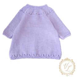 Baby Dress Knitting Pattern | PDF Knitting Pattern | Baby Dress | Toddler Dress Pattern | 3-18 months V23