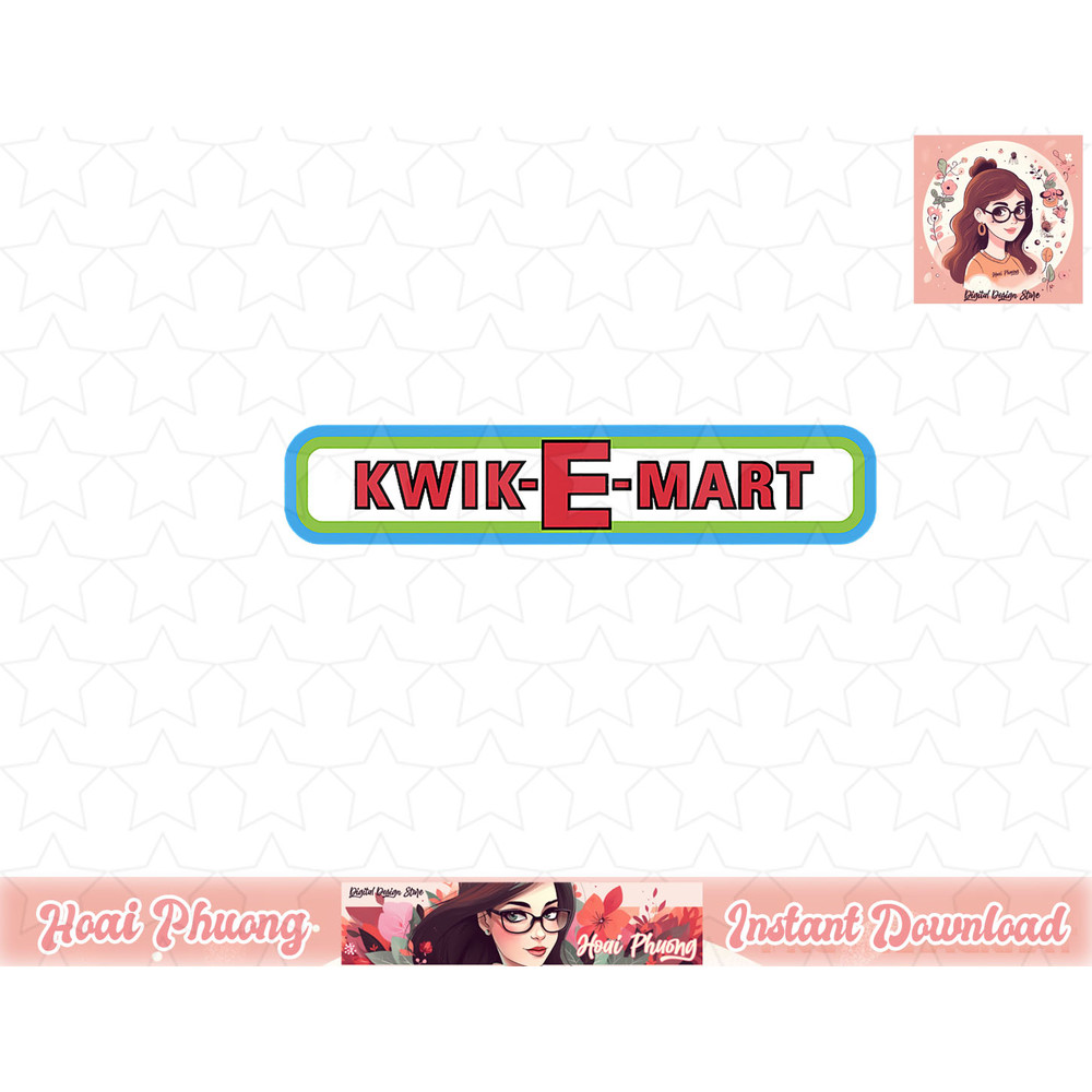 The Simpsons Kwik-E-Mart Logo V2 png, instant download.jpg
