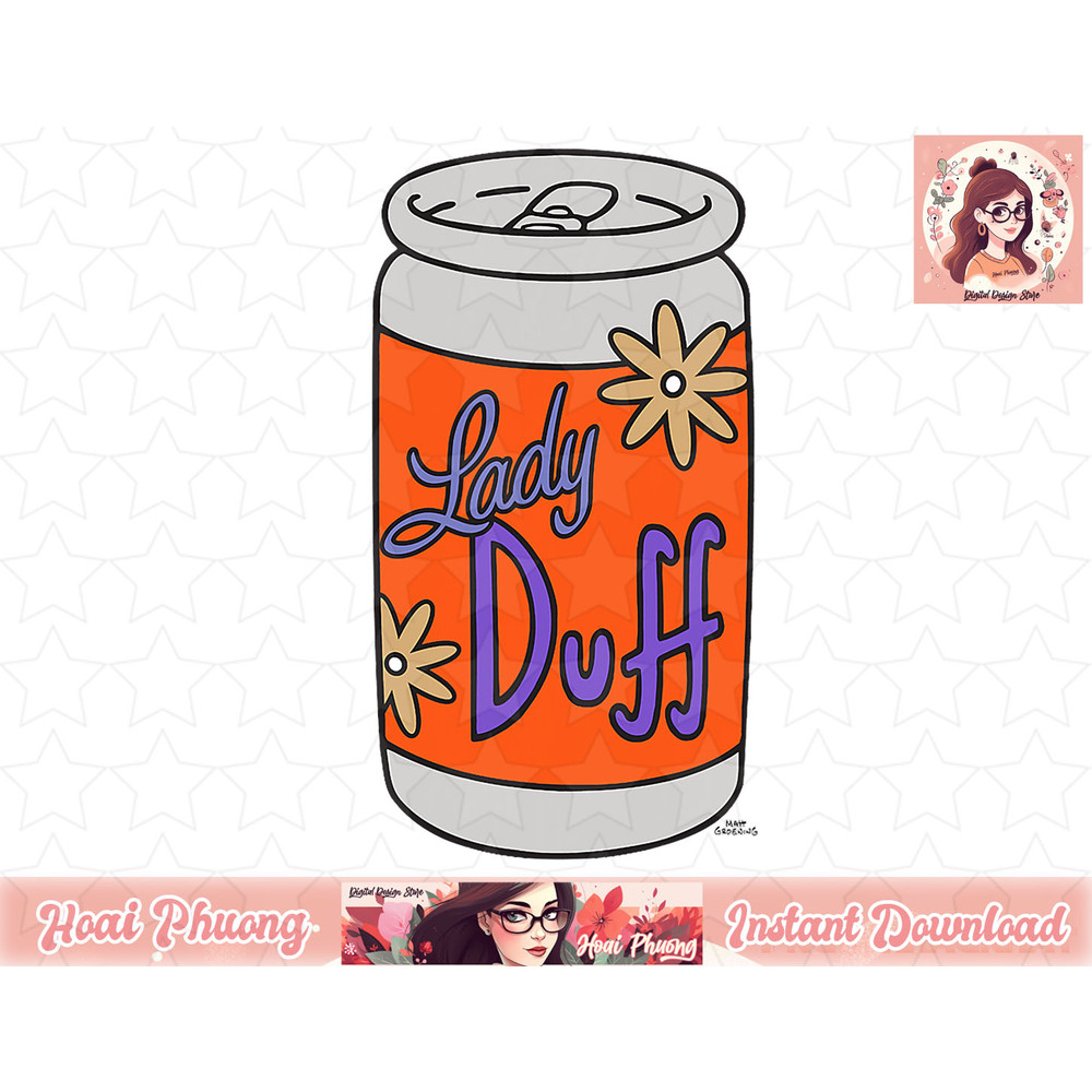 The Simpsons Lady Duff Beer png, instant download.jpg