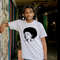 Afro Woman Art T-Shirt Black Woman Shirt, Afro Girl Shirt, Black Lady Shirt, Afro Women T-shirt, Black Woman T-shirt, Black Afro Woman Gift - 3.jpg