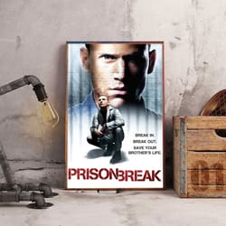 prison break poster, unlocked a tale of freedom poster, movie poster, film poster, wall art, wall decor, prints, home