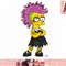 The Simpsons Lisa Punk Rock V1 png, instant download.jpg