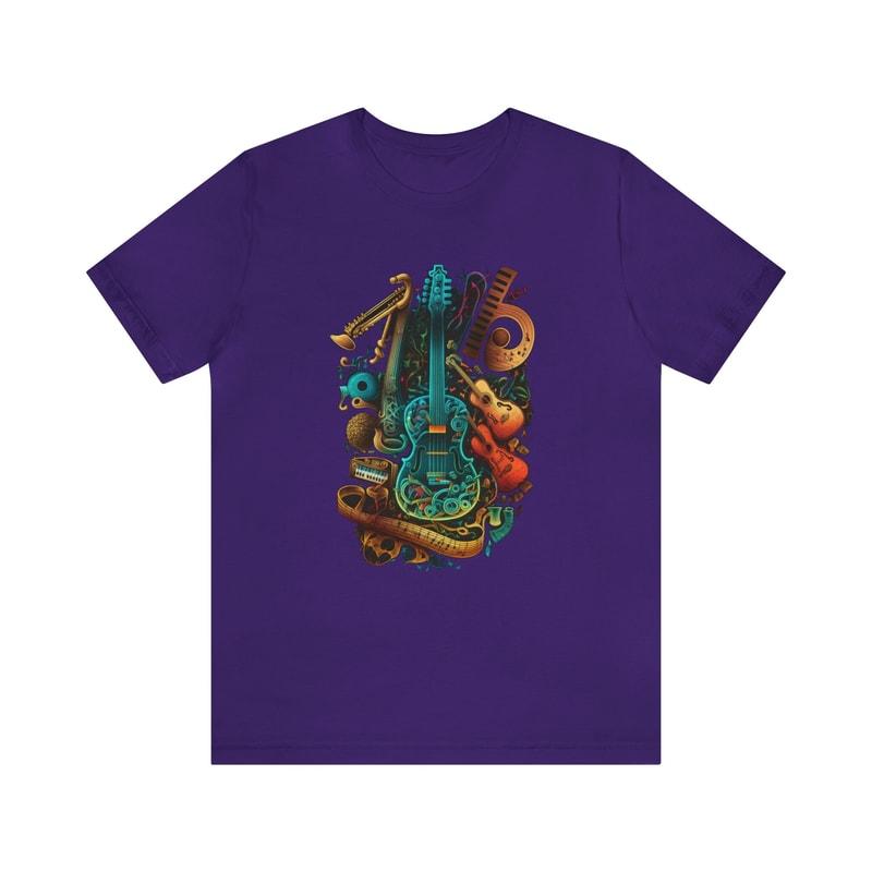 Music Lover Musical Instrument T-shirt Gift for Her Musical T-shirt Gift for Him - 8.jpg